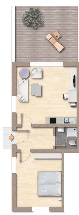 2 bedroom flat to rent, 57 m², Markgröningen, Baden-Württemberg 2 bedroom flat to rent, 57 m², Markgröningen, Baden-Württemberg
