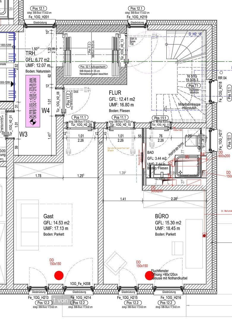 5 bedroom flat to rent, 178 m², Am Alten Sportplatz 9, Fulda, Hesse 5 bedroom flat to rent, 178 m², Am Alten Sportplatz 9, Fulda, Hesse