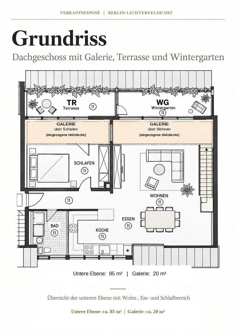 1 bedroom with open-plan kitchen flat for sale, 105 m², Berlin, Berlin 1 bedroom with open-plan kitchen flat for sale, 105 m², Berlin, Berlin