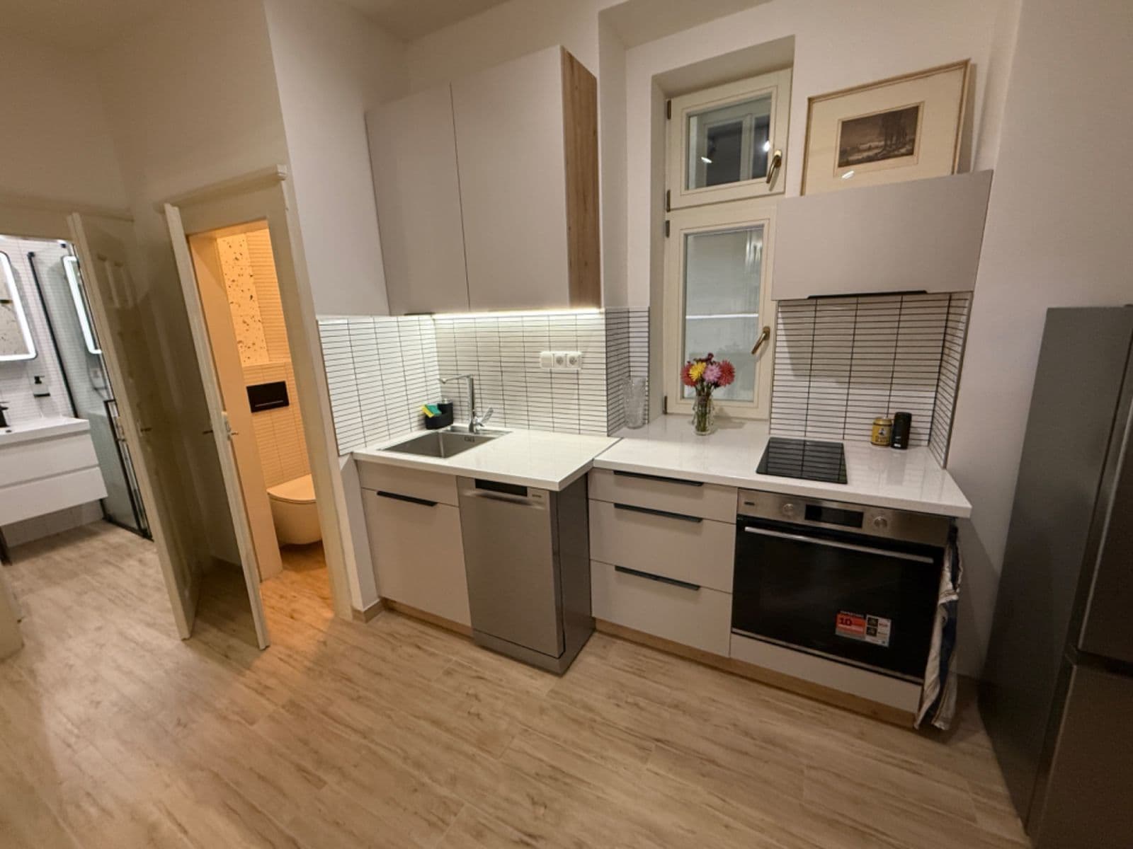 1 bedroom with open-plan kitchen flat to rent, 48 m², Čajkovského, Prague, Prague 1 bedroom with open-plan kitchen flat to rent, 48 m², Čajkovského, Prague, Prague