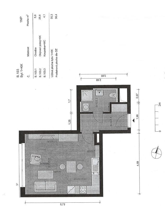Studio flat for sale, 37 m², Benkova, Prague, Prague Studio flat for sale, 37 m², Benkova, Prague, Prague