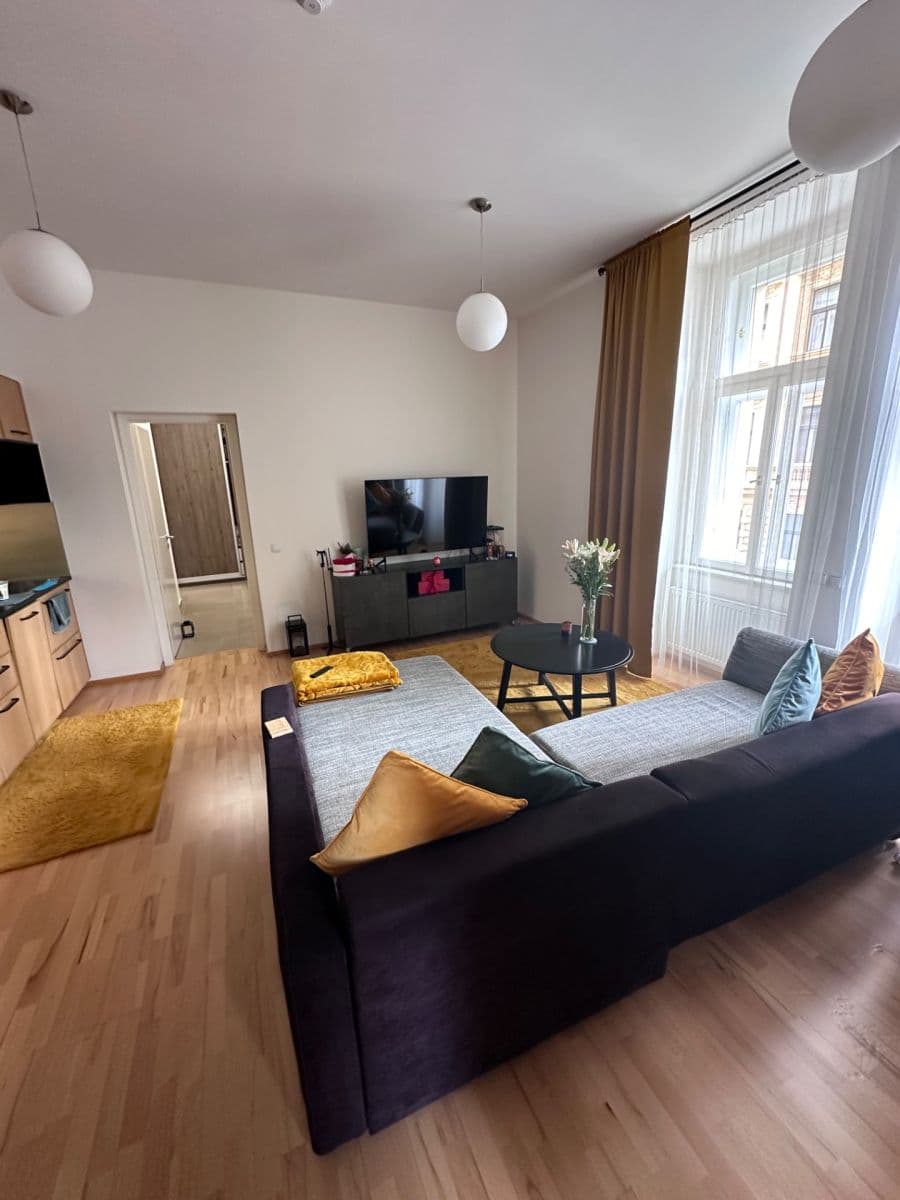 1 bedroom with open-plan kitchen flat to rent, 54 m², Tyršova, Prague, Prague 1 bedroom with open-plan kitchen flat to rent, 54 m², Tyršova, Prague, Prague