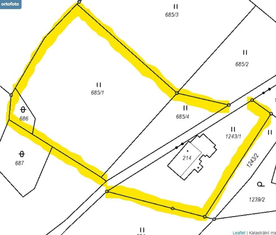 plot for sale, 3,362 m², Jablonec nad Jizerou, Liberecký Region plot for sale, 3,362 m², Jablonec nad Jizerou, Liberecký Region