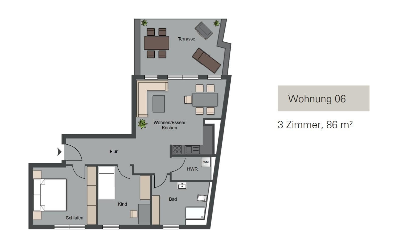 3 bedroom flat to rent, 86 m², Friedberg (Hessen), Hesse 3 bedroom flat to rent, 86 m², Friedberg (Hessen), Hesse