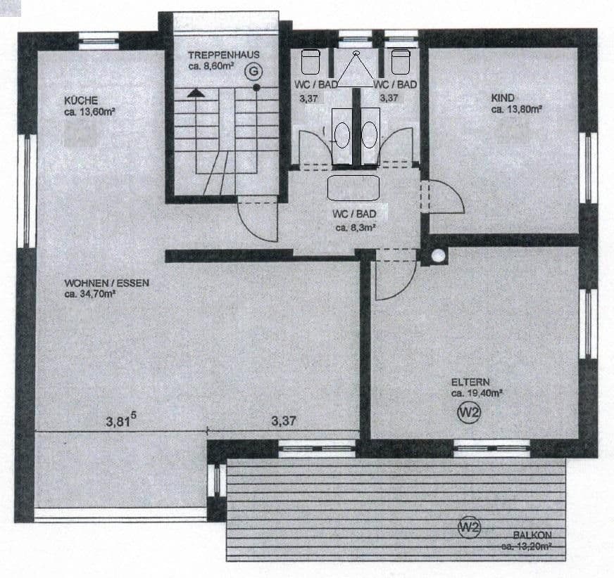 2 bedroom with open-plan kitchen flat for sale, 110 m², Feursteinstr. 16, Konstanz, Baden-Württemberg 2 bedroom with open-plan kitchen flat for sale, 110 m², Feursteinstr. 16, Konstanz, Baden-Württemberg