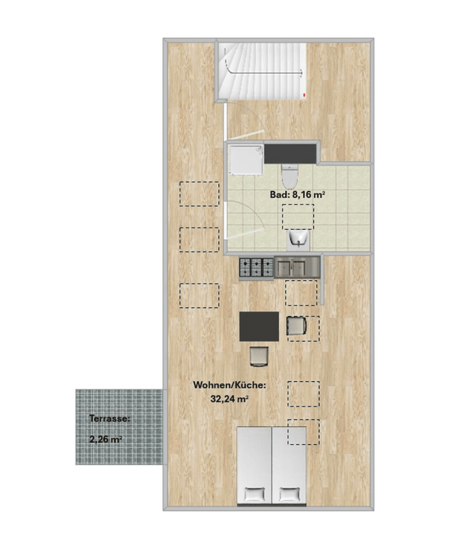 1 bedroom flat to rent, 42 m², Robert-Beltz-Straße 12, Schwerin, Mecklenburg-Vorpommern 1 bedroom flat to rent, 42 m², Robert-Beltz-Straße 12, Schwerin, Mecklenburg-Vorpommern