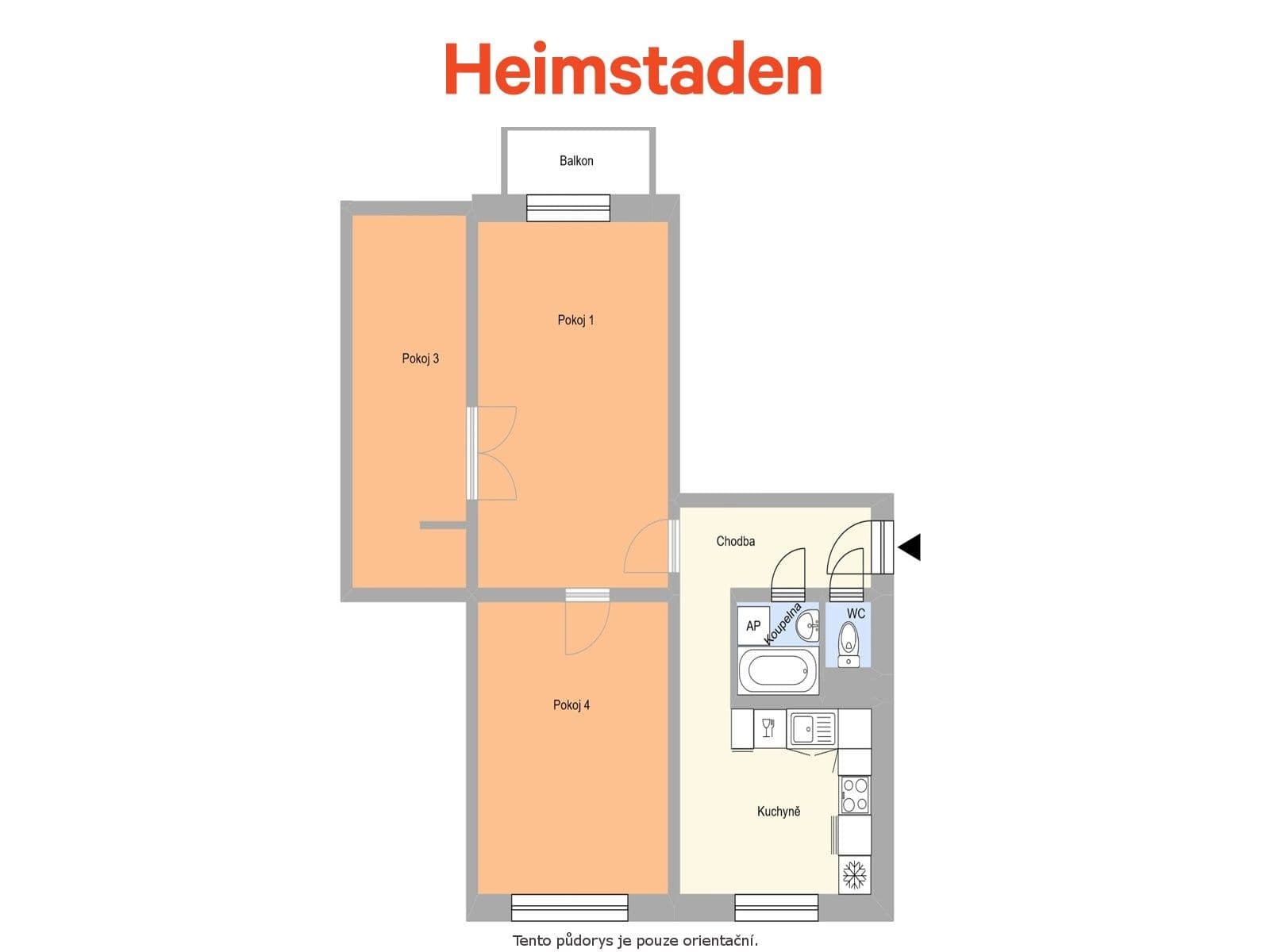 3 bedroom flat to rent, 60 m², Lípová, Havířov, Moravskoslezský Region 3 bedroom flat to rent, 60 m², Lípová, Havířov, Moravskoslezský Region