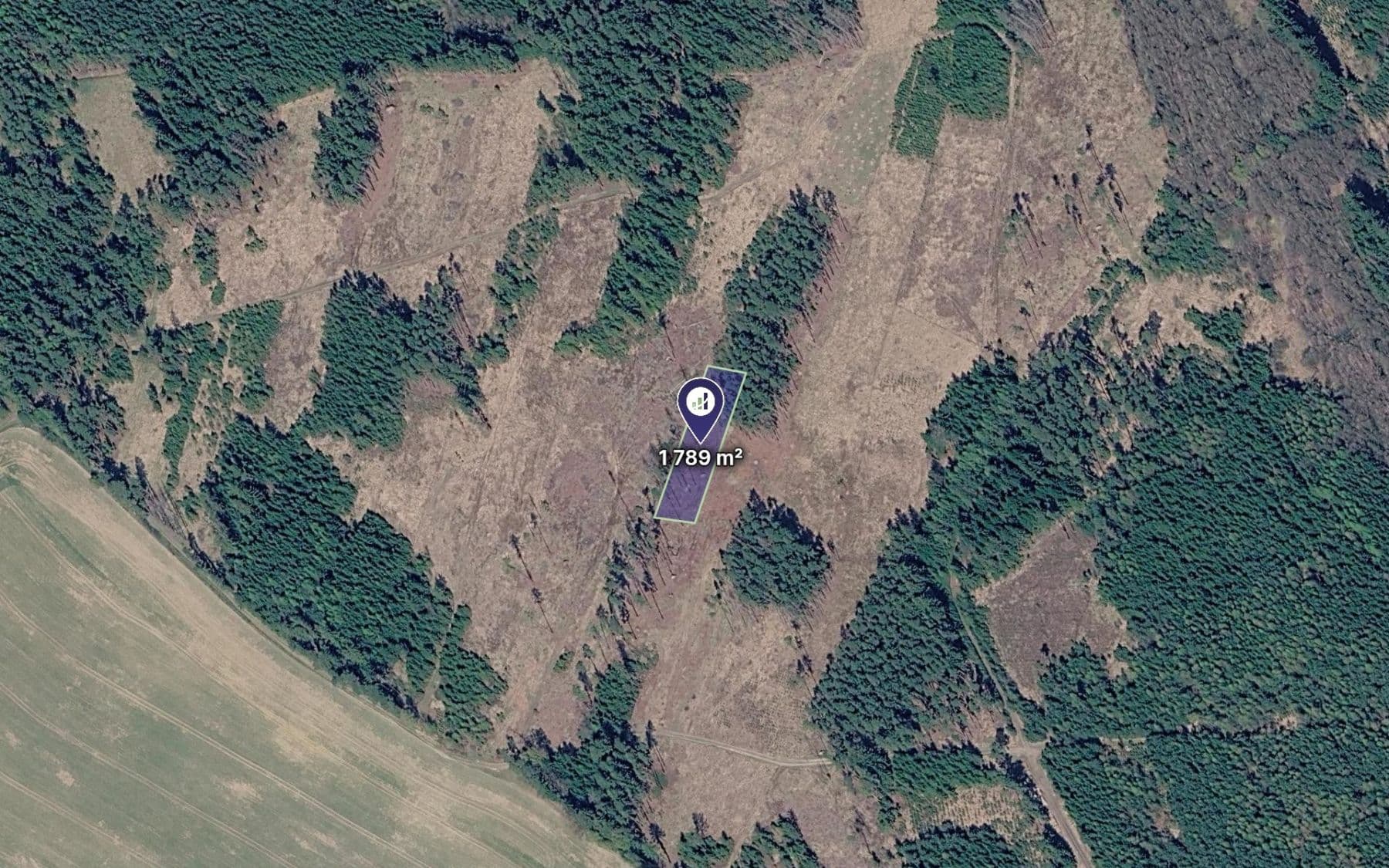 plot for sale, 9,862 m², Vepříkov, Vysočina Region plot for sale, 9,862 m², Vepříkov, Vysočina Region