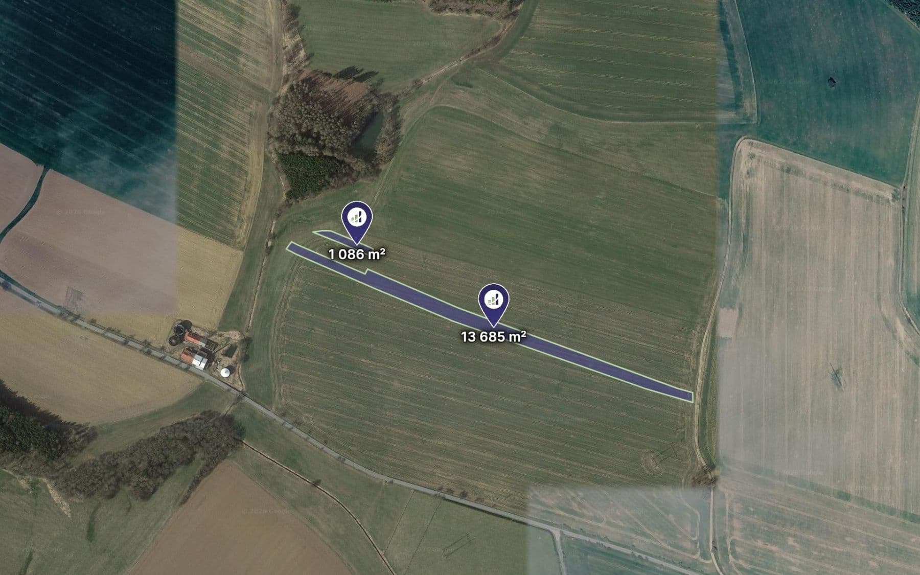 plot for sale, 7,386 m², Vepříkov, Vysočina Region plot for sale, 7,386 m², Vepříkov, Vysočina Region