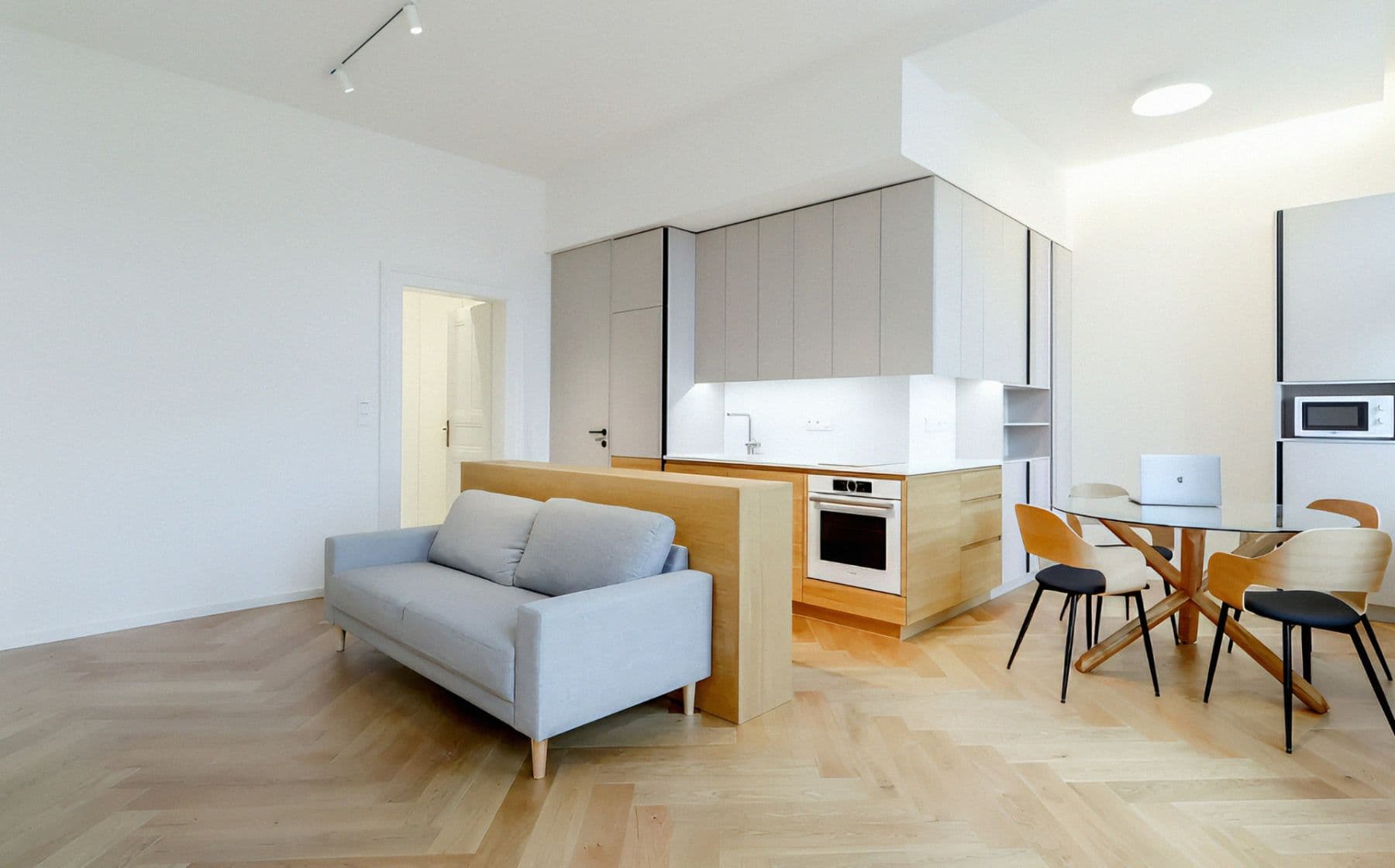 1 bedroom with open-plan kitchen flat to rent, 56 m², Lidická, Prague, Prague 1 bedroom with open-plan kitchen flat to rent, 56 m², Lidická, Prague, Prague
