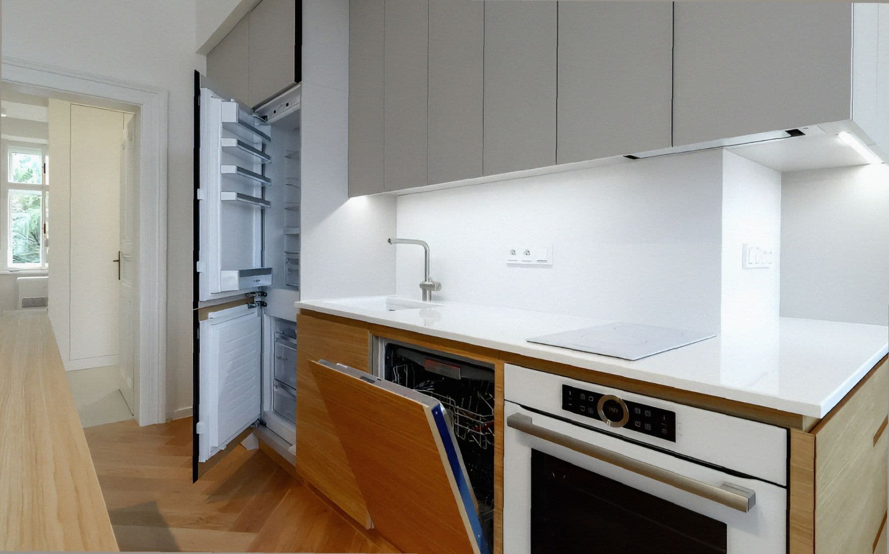 1 bedroom with open-plan kitchen flat to rent, 56 m², Lidická, Prague, Prague 1 bedroom with open-plan kitchen flat to rent, 56 m², Lidická, Prague, Prague