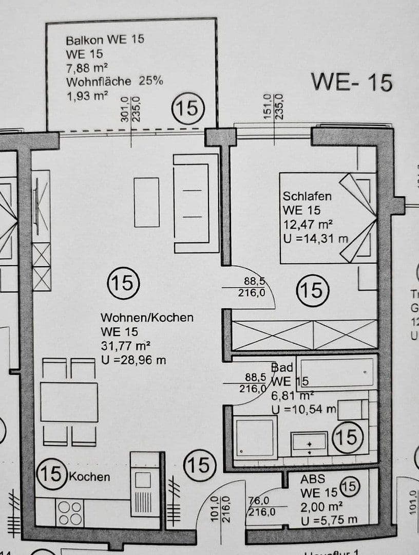 2 bedroom flat for sale, 54 m², Lehrhöfer Heide 5, Hanau, Hesse 2 bedroom flat for sale, 54 m², Lehrhöfer Heide 5, Hanau, Hesse