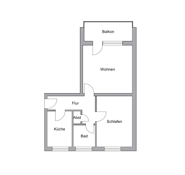 2 bedroom flat to rent, 61 m², Buchenstraße 62, Sulingen, Lower Saxony 2 bedroom flat to rent, 61 m², Buchenstraße 62, Sulingen, Lower Saxony