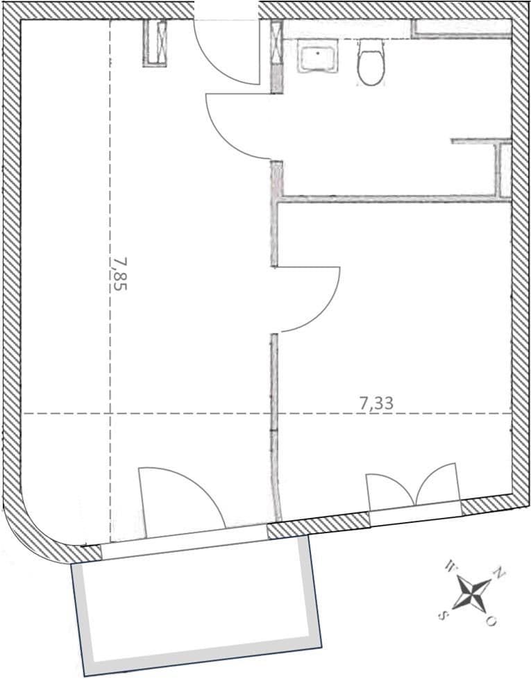 2 bedroom flat to rent, 55 m², An den Rheinwiesen 6, Mainz, Rhineland-Palatinate 2 bedroom flat to rent, 55 m², An den Rheinwiesen 6, Mainz, Rhineland-Palatinate