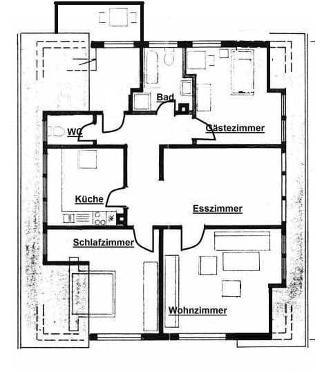 2 bedroom with open-plan kitchen flat to rent, 92 m², Mössingen, Baden-Württemberg 2 bedroom with open-plan kitchen flat to rent, 92 m², Mössingen, Baden-Württemberg