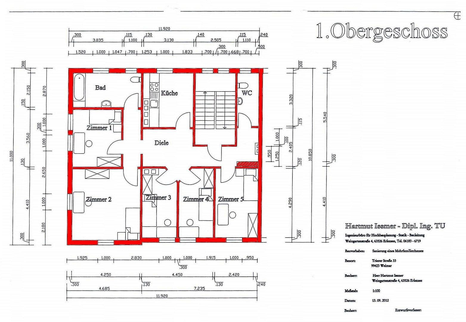 1 bedroom flat to rent, 16 m², Trierer Straße 33, Weimar, Thuringia 1 bedroom flat to rent, 16 m², Trierer Straße 33, Weimar, Thuringia