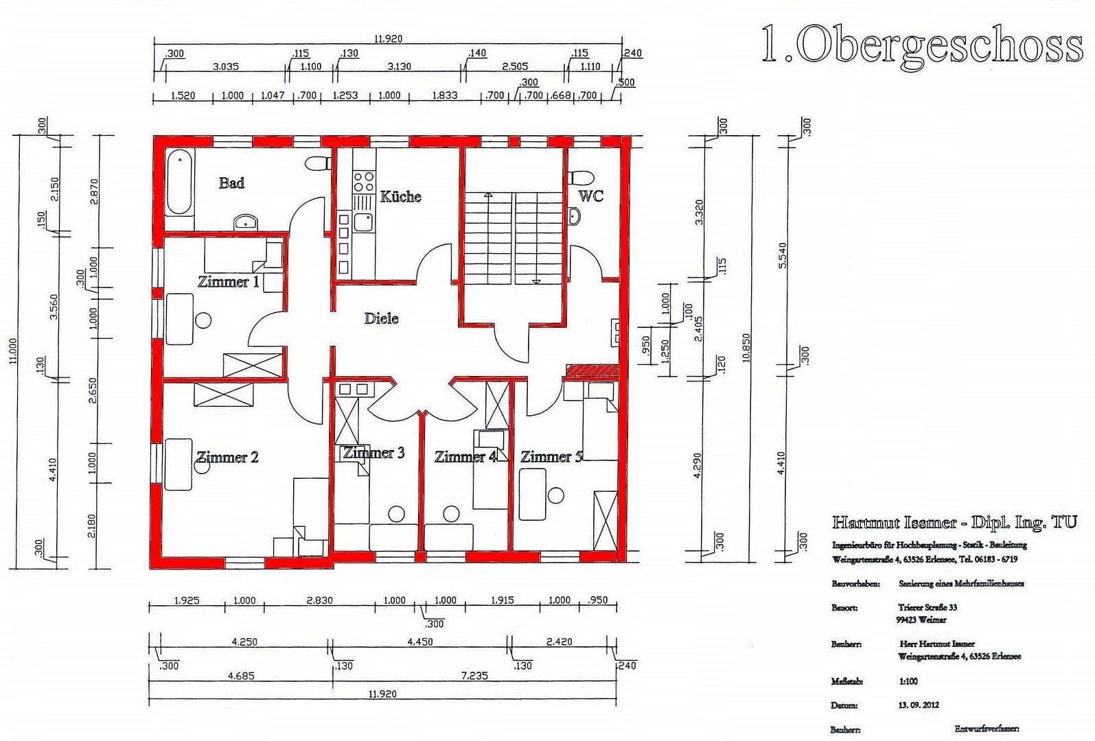 1 bedroom flat to rent, 16 m², Trierer Straße 33, Weimar, Thuringia 1 bedroom flat to rent, 16 m², Trierer Straße 33, Weimar, Thuringia