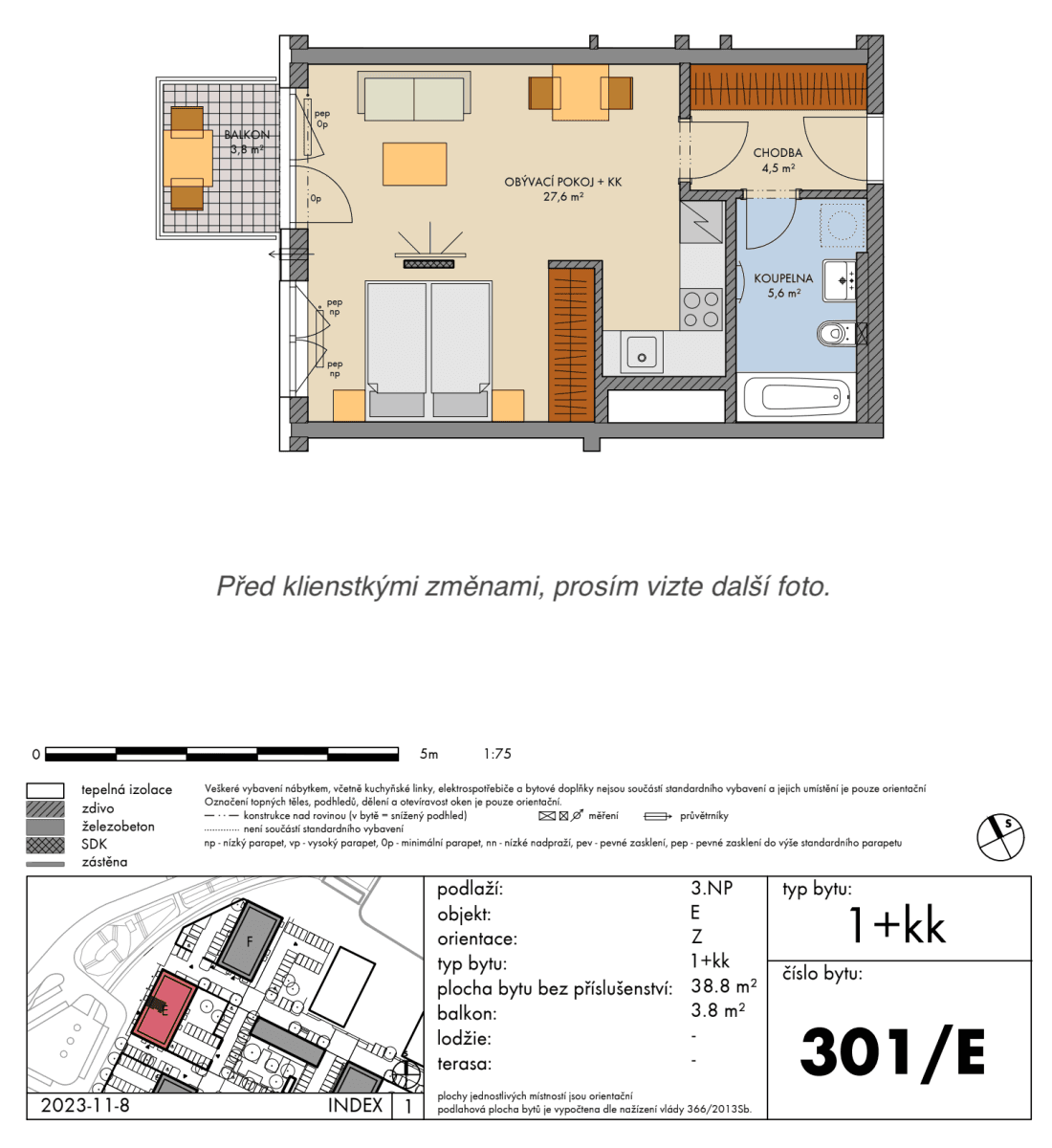 Studio flat for sale, 38 m², Nádražní, Kralupy nad Vltavou, Středočeský Region Studio flat for sale, 38 m², Nádražní, Kralupy nad Vltavou, Středočeský Region