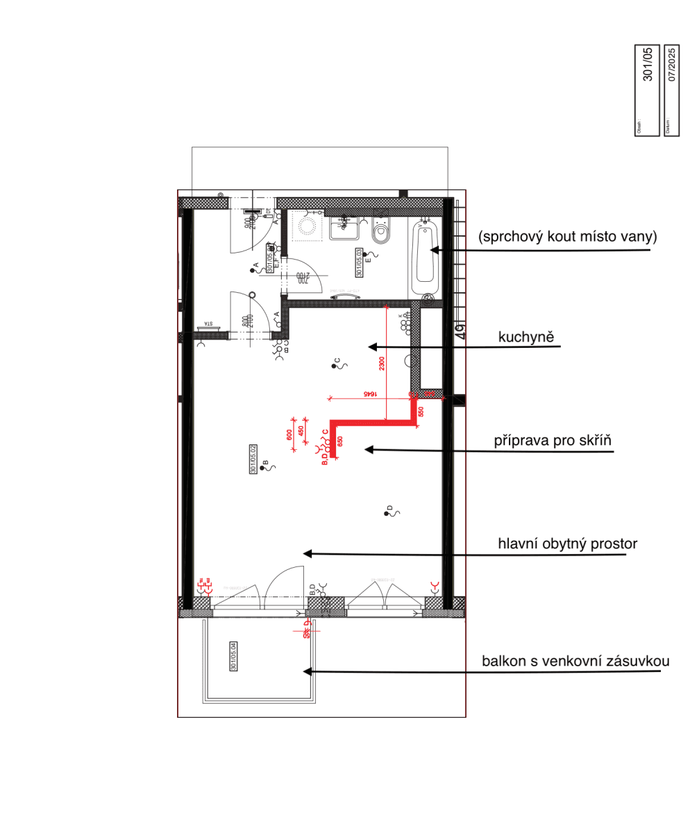Studio flat for sale, 38 m², Nádražní, Kralupy nad Vltavou, Středočeský Region Studio flat for sale, 38 m², Nádražní, Kralupy nad Vltavou, Středočeský Region
