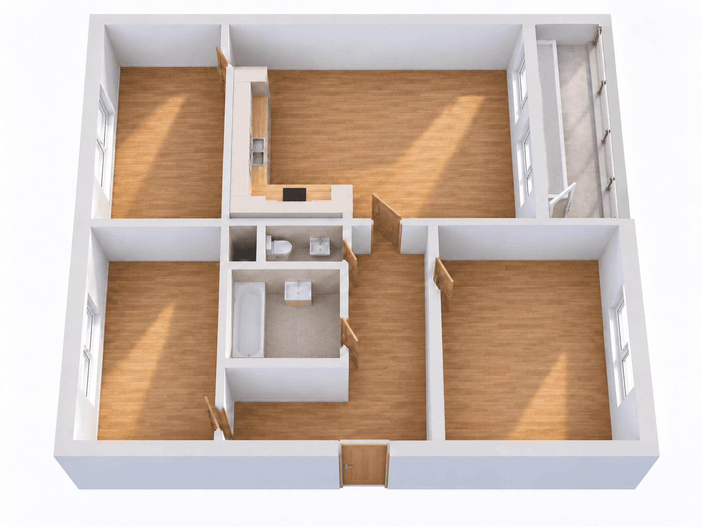 3 bedroom with open-plan kitchen flat for sale, 72 m², Mechová, Jablonec nad Nisou, Liberecký Region 3 bedroom with open-plan kitchen flat for sale, 72 m², Mechová, Jablonec nad Nisou, Liberecký Region