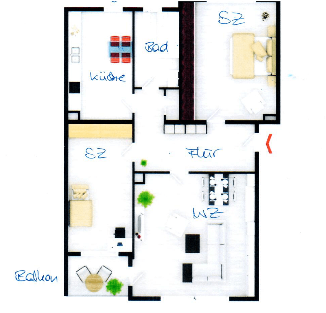 3 bedroom flat to rent, 75 m², Ravensberger Str. 91, Wuppertal, North Rhine-Westphalia 3 bedroom flat to rent, 75 m², Ravensberger Str. 91, Wuppertal, North Rhine-Westphalia