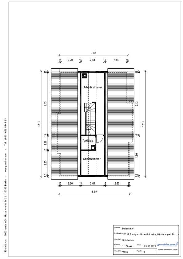 2 bedroom with open-plan kitchen flat for sale, 94 m², Stuttgart, Baden-Württemberg 2 bedroom with open-plan kitchen flat for sale, 94 m², Stuttgart, Baden-Württemberg