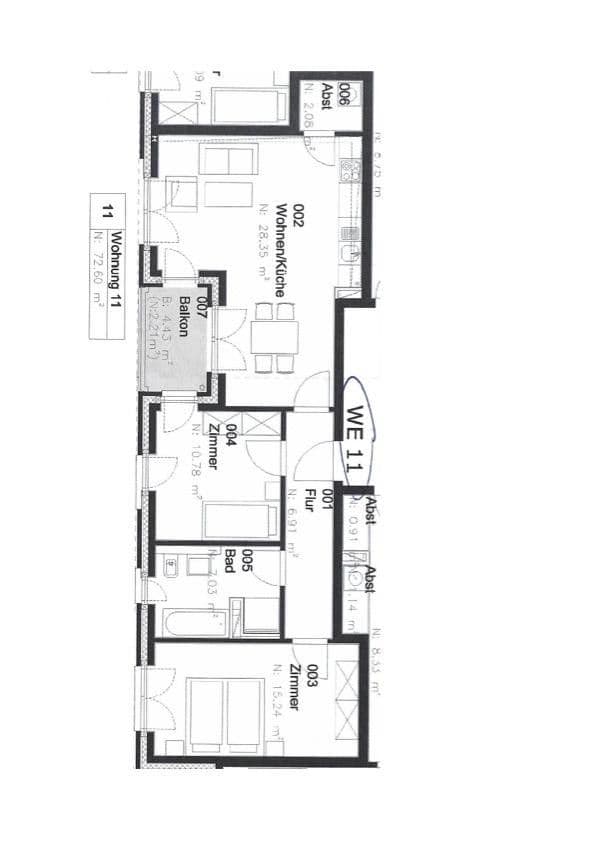 3 bedroom flat for sale, 73 m², Hamburg, Hamburg 3 bedroom flat for sale, 73 m², Hamburg, Hamburg