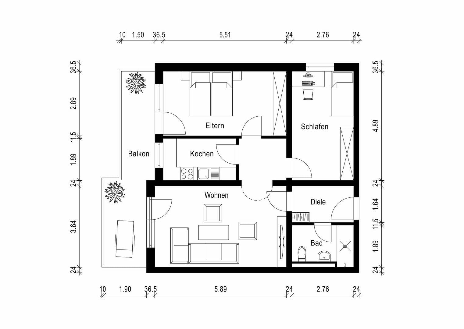3 bedroom flat for sale, 75 m², Bad Wörishofen, Bavaria 3 bedroom flat for sale, 75 m², Bad Wörishofen, Bavaria