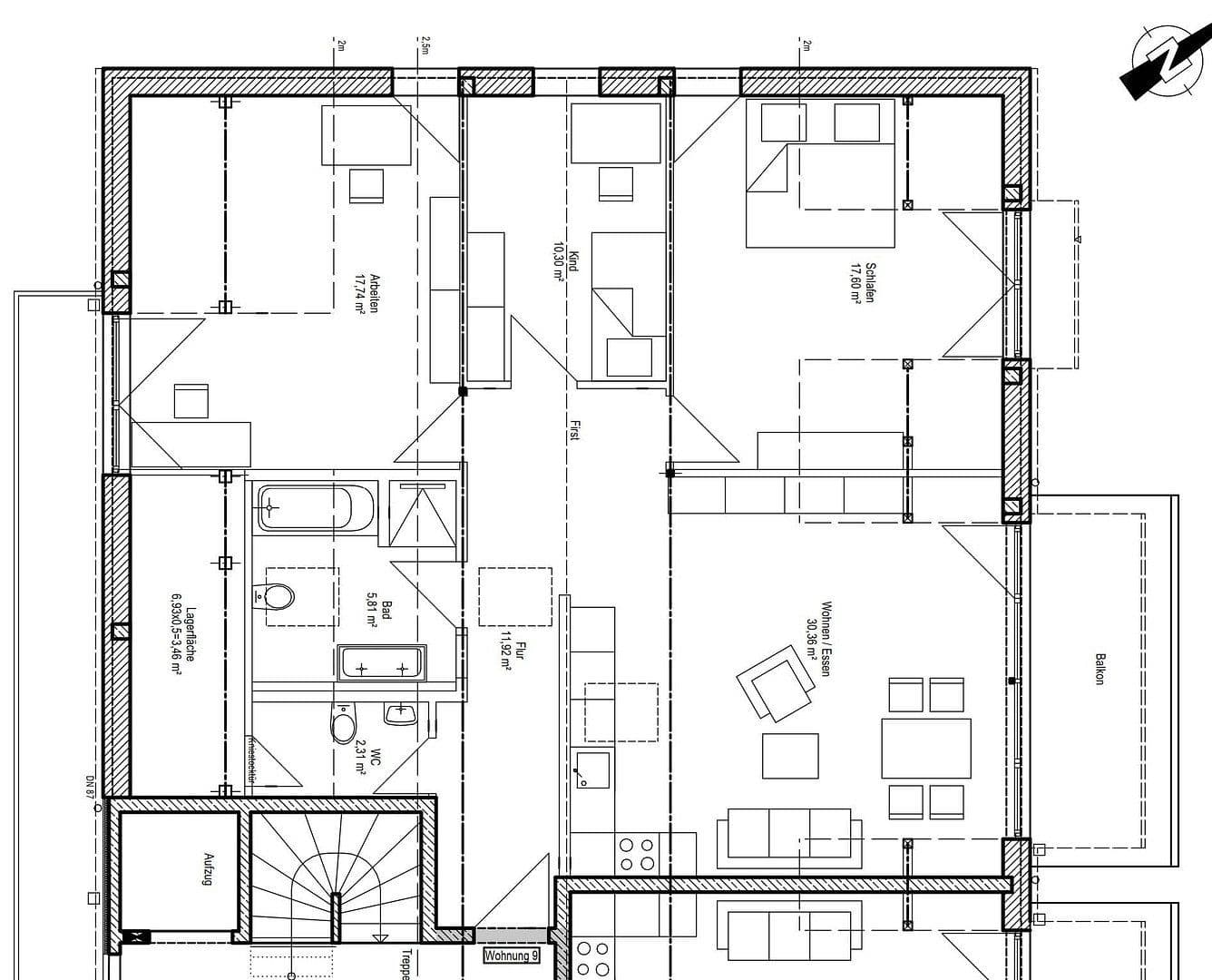 4 bedroom flat to rent, 99 m², Münchner Straße 102d, Kirchseeon, Bavaria 4 bedroom flat to rent, 99 m², Münchner Straße 102d, Kirchseeon, Bavaria