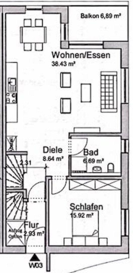 2 bedroom with open-plan kitchen flat to rent, 138 m², Am Lieschberg 44, Bernkastel-Kues, Rhineland-Palatinate 2 bedroom with open-plan kitchen flat to rent, 138 m², Am Lieschberg 44, Bernkastel-Kues, Rhineland-Palatinate