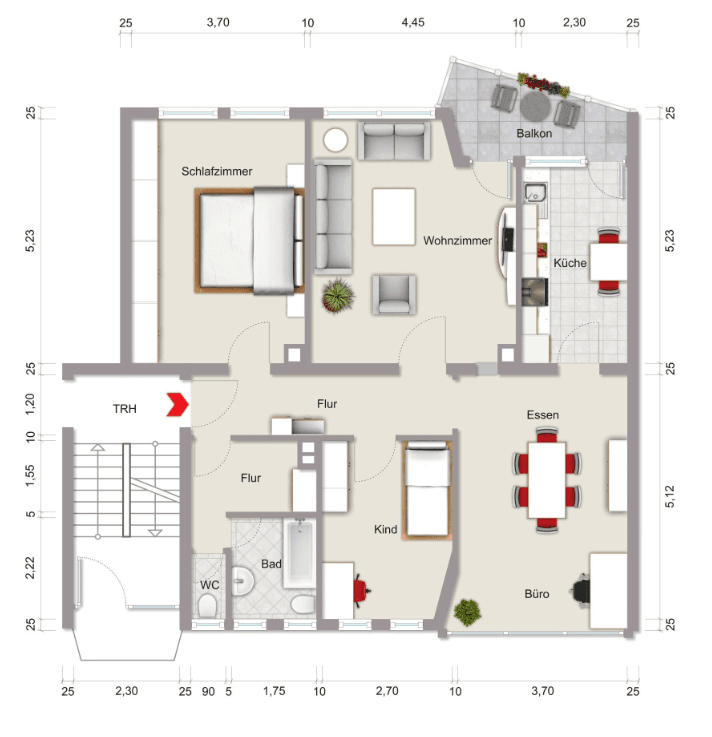4 bedroom flat to rent, 97 m², Karolingerstraße 5, Pforzheim, Baden-Württemberg 4 bedroom flat to rent, 97 m², Karolingerstraße 5, Pforzheim, Baden-Württemberg