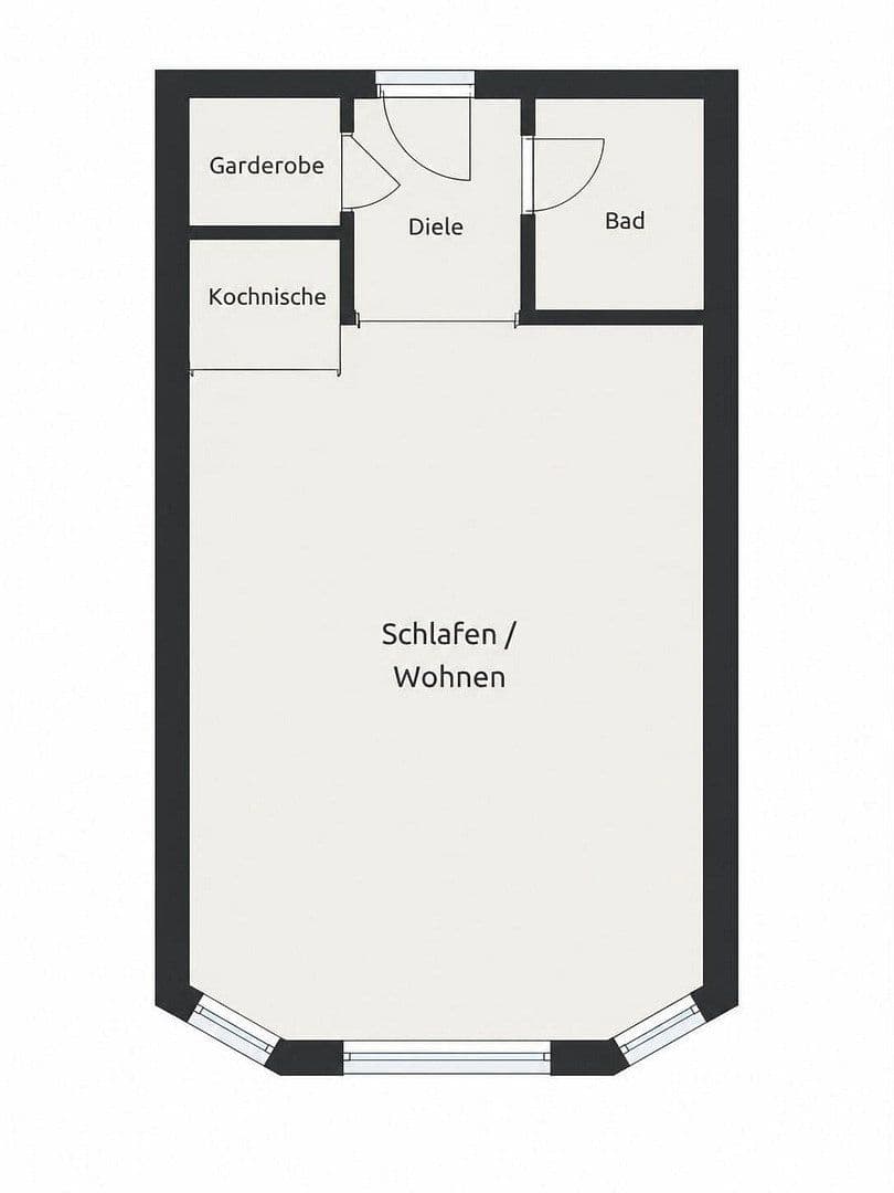 1 bedroom flat to rent, 31 m², Schiersteiner Straße 33, Wiesbaden, Hesse 1 bedroom flat to rent, 31 m², Schiersteiner Straße 33, Wiesbaden, Hesse