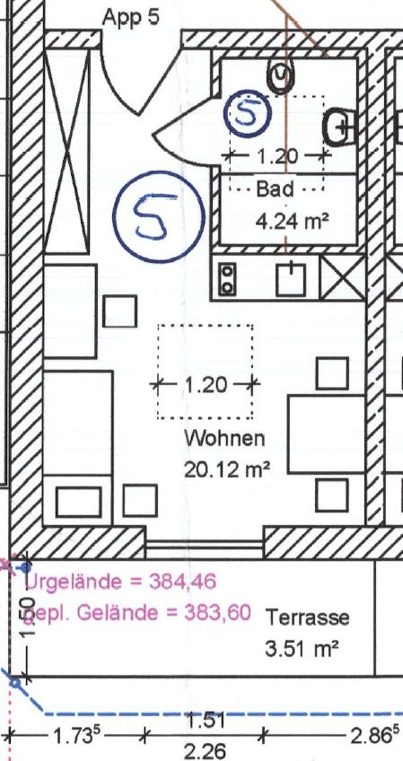 1 bedroom flat to rent, 28 m², Simmerlingweg 1, Passau, Bavaria 1 bedroom flat to rent, 28 m², Simmerlingweg 1, Passau, Bavaria