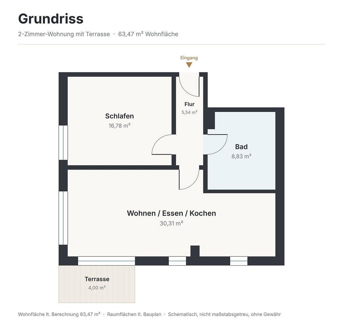 1 bedroom with open-plan kitchen flat to rent, 64 m², Beilngries, Bavaria 1 bedroom with open-plan kitchen flat to rent, 64 m², Beilngries, Bavaria