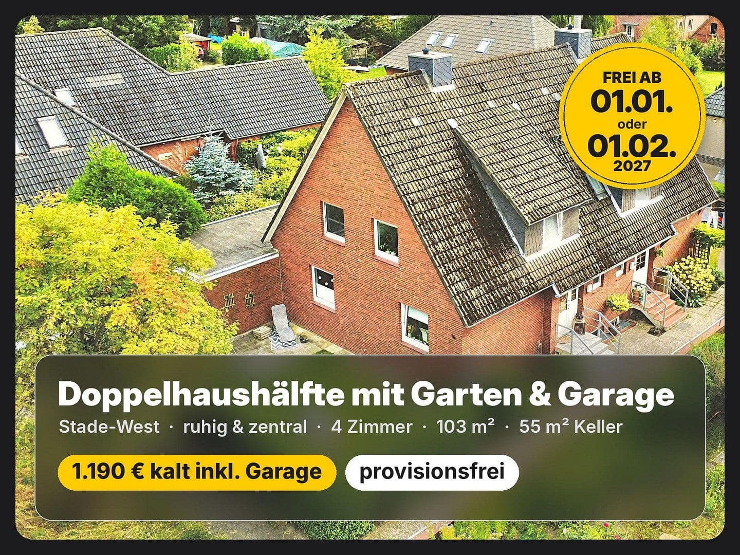 house to rent, 103 m², Stade, Lower Saxony house to rent, 103 m², Stade, Lower Saxony