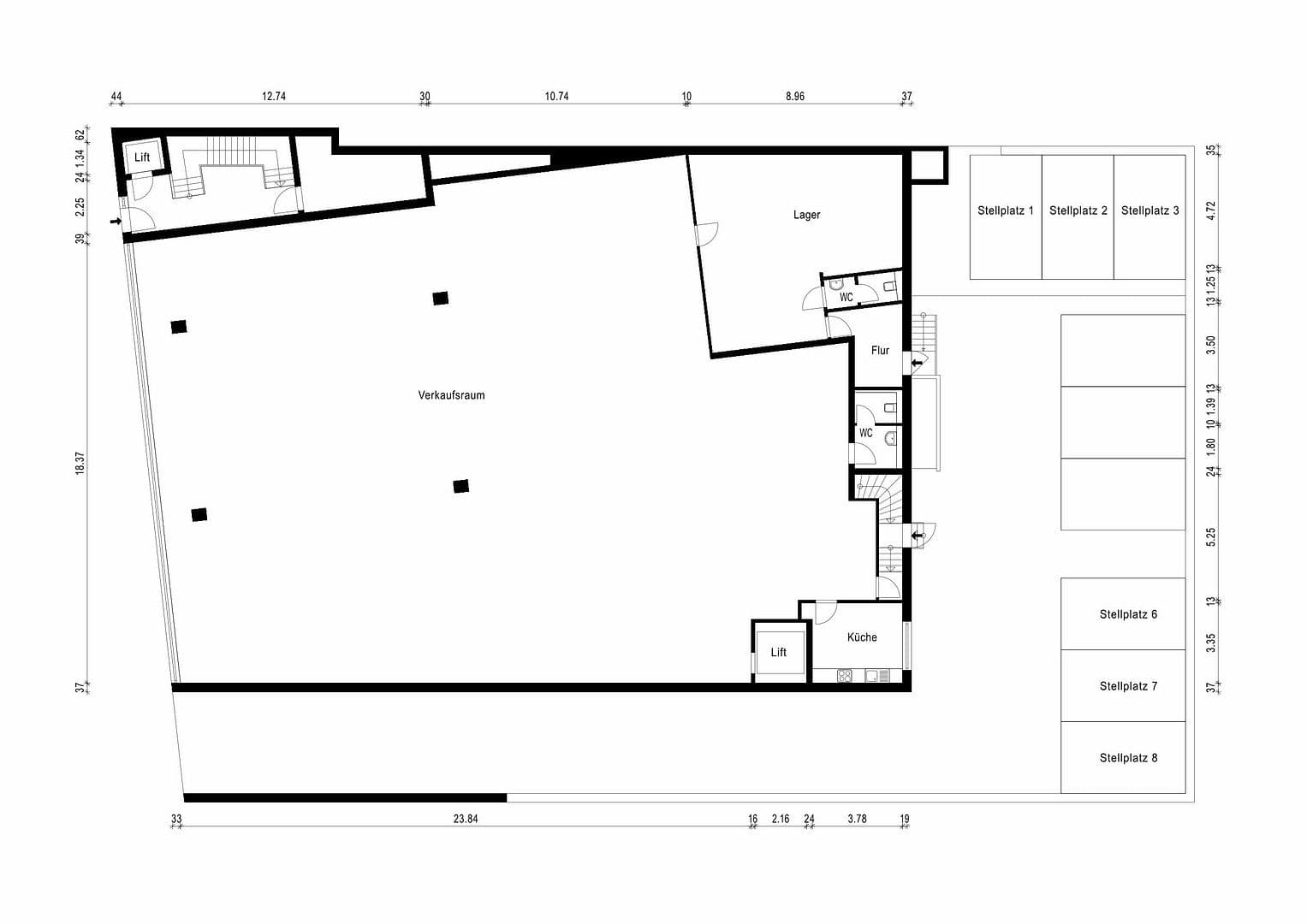 non-residential property to rent, 605 m², Hauptstraße 154, Heiligenhaus, North Rhine-Westphalia non-residential property to rent, 605 m², Hauptstraße 154, Heiligenhaus, North Rhine-Westphalia