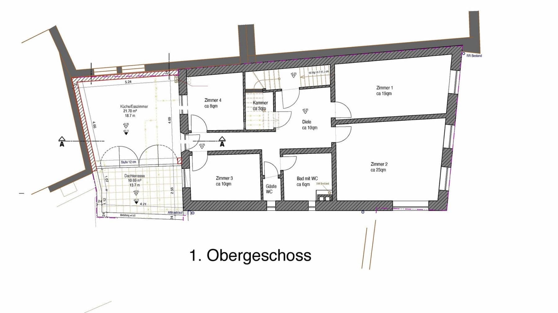 flat to rent, 76 m², Predigerberg 14, Augsburg, Bavaria flat to rent, 76 m², Predigerberg 14, Augsburg, Bavaria