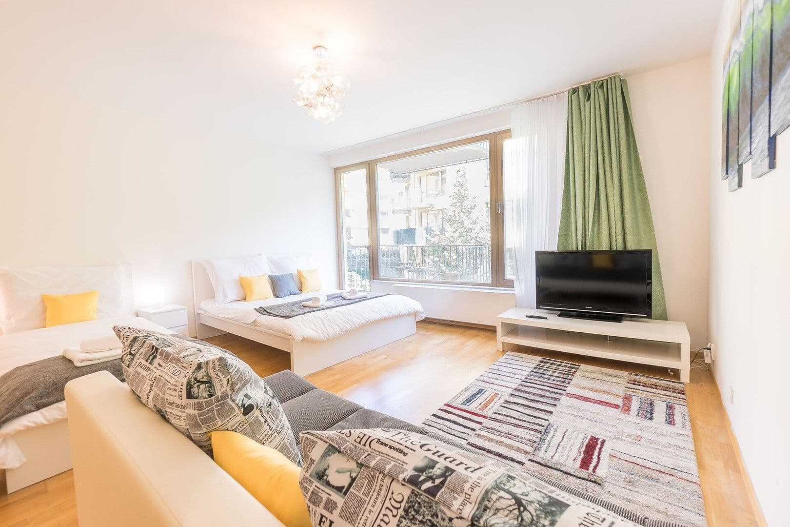 Studio flat to rent, 46 m², Jeseniova, Prague, Prague Studio flat to rent, 46 m², Jeseniova, Prague, Prague