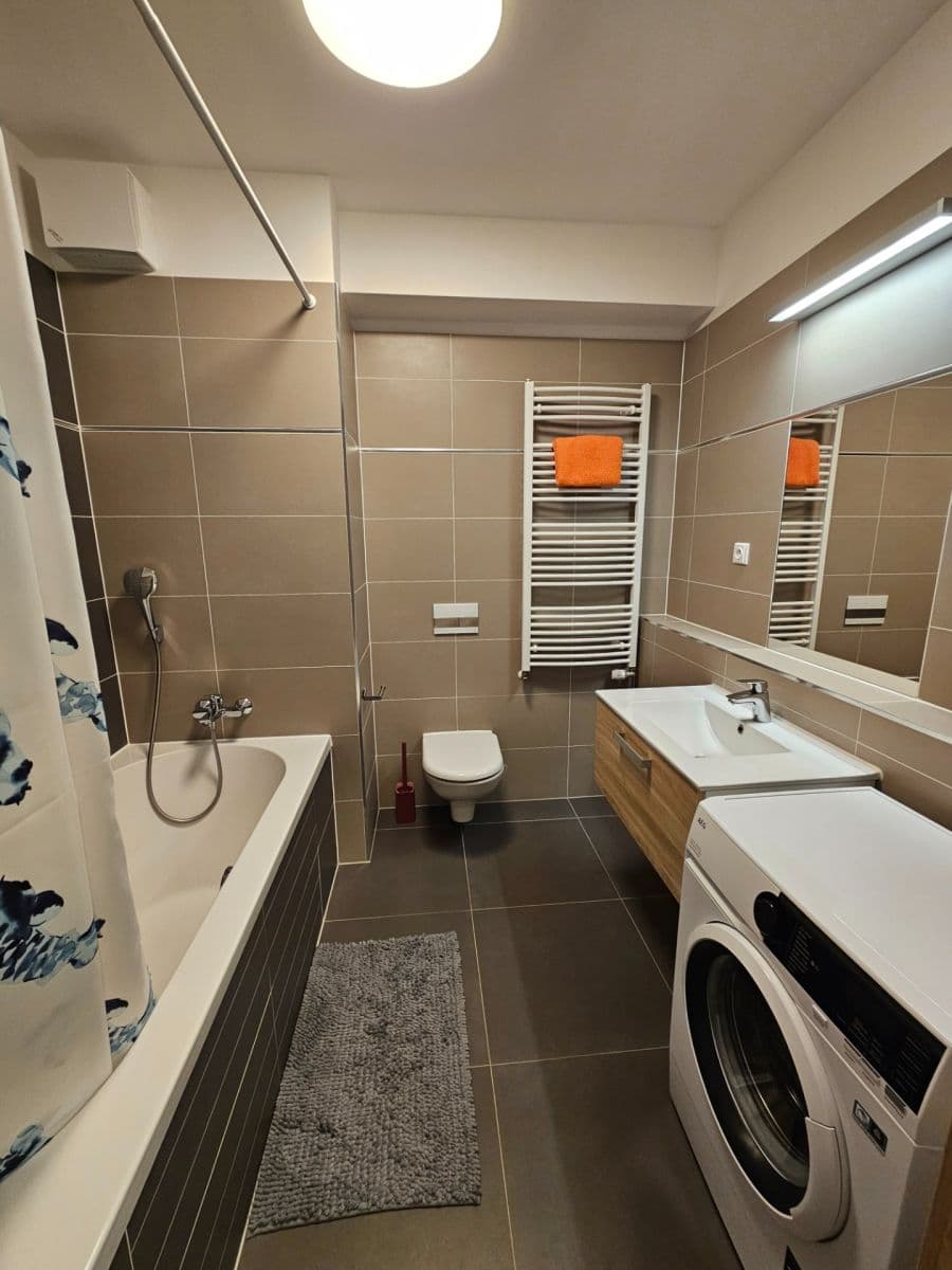 1 bedroom with open-plan kitchen flat to rent, 53 m², Kardausova, Prague, Prague 1 bedroom with open-plan kitchen flat to rent, 53 m², Kardausova, Prague, Prague
