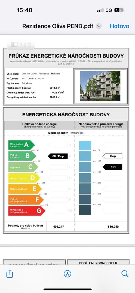 1 bedroom with open-plan kitchen flat for sale, 61 m², Hodonínská, Prague, Prague 1 bedroom with open-plan kitchen flat for sale, 61 m², Hodonínská, Prague, Prague