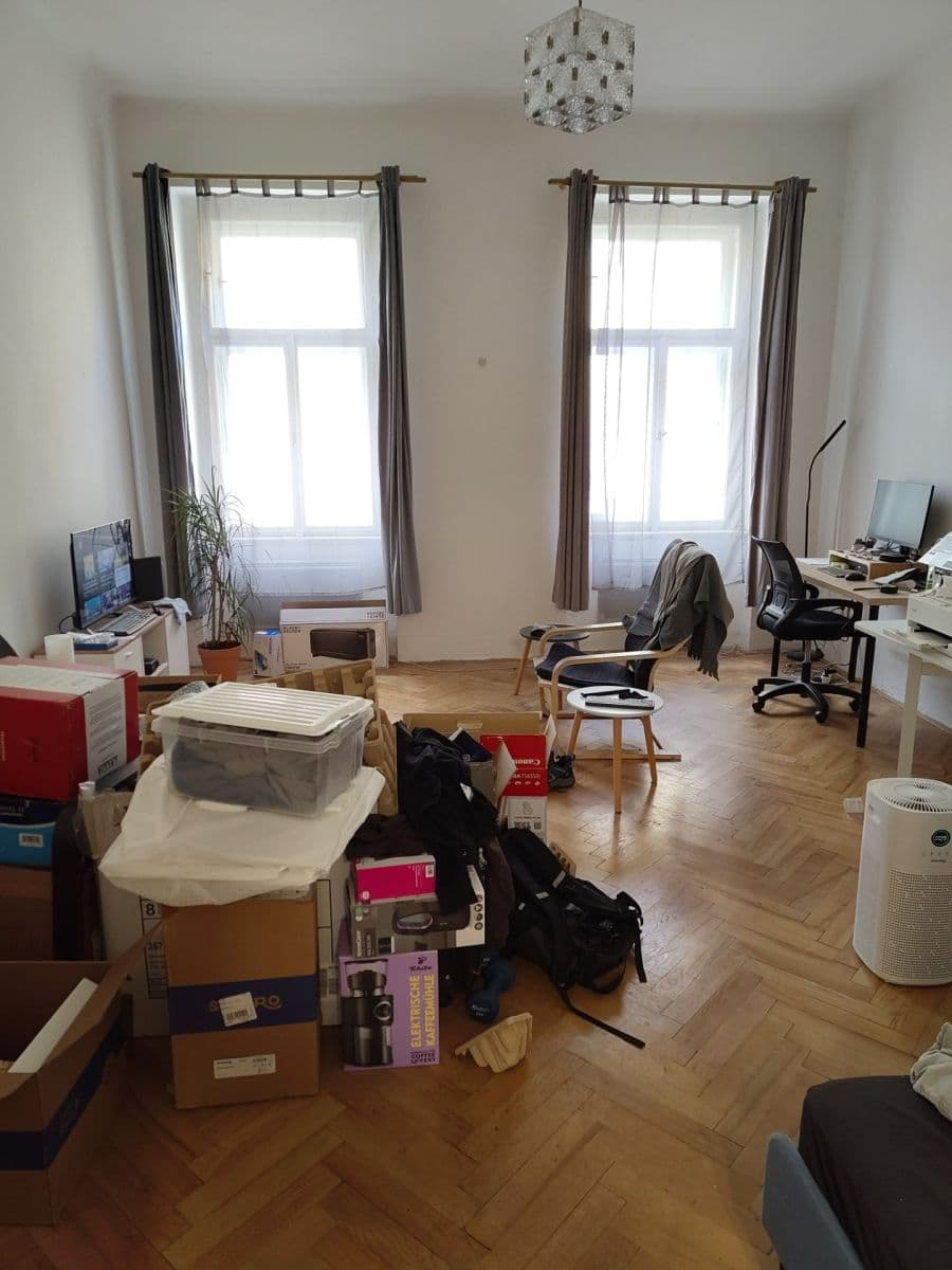 1 bedroom flat to rent, 44 m², Seifertova, Prague, Prague 1 bedroom flat to rent, 44 m², Seifertova, Prague, Prague
