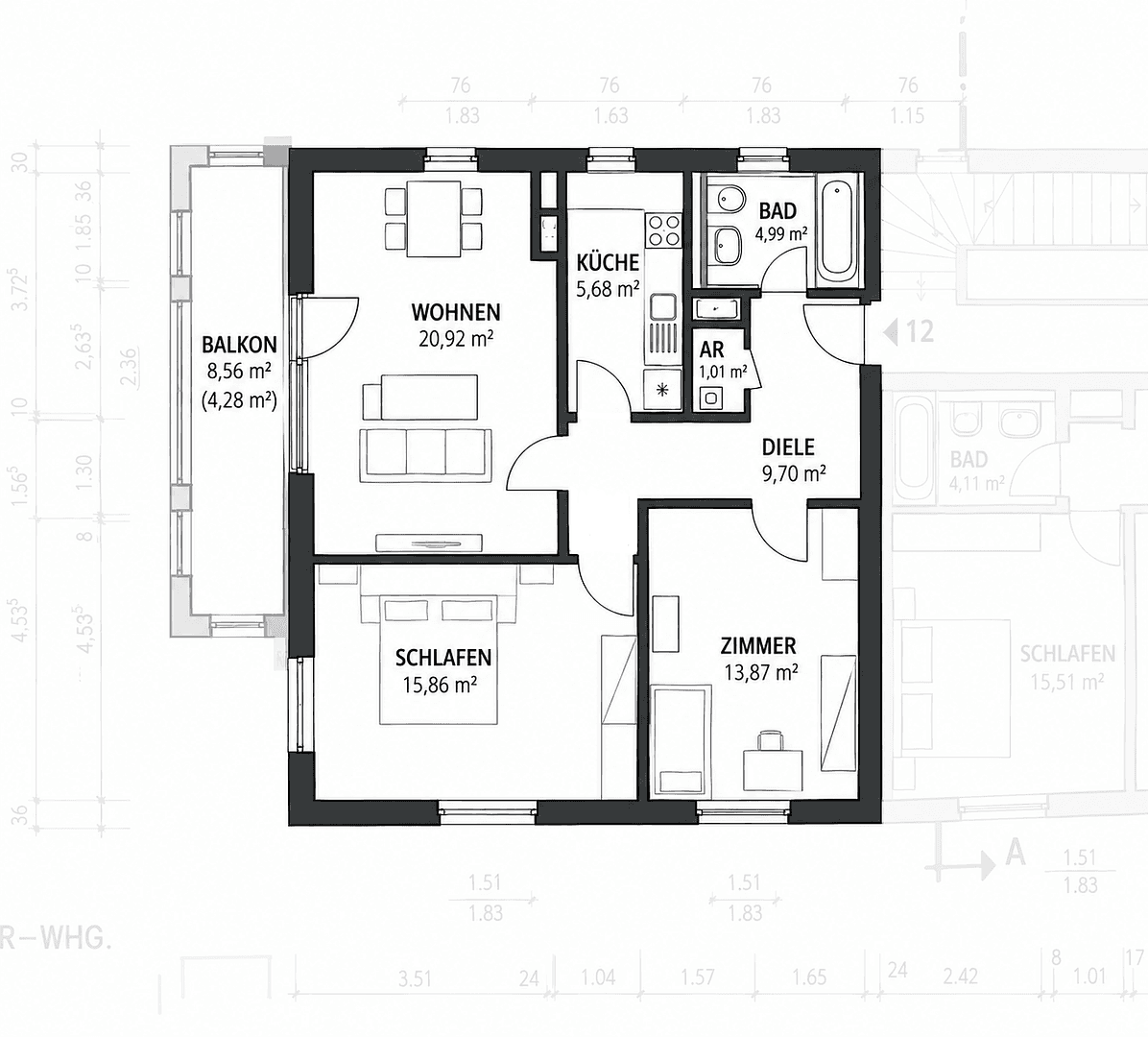 3 bedroom flat to rent, 78 m², Friedrich-Ebert-Straße 15, Eberswalde, Brandenburg 3 bedroom flat to rent, 78 m², Friedrich-Ebert-Straße 15, Eberswalde, Brandenburg