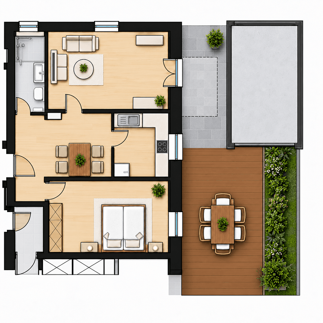 1 bedroom with open-plan kitchen flat for sale, 67 m², Gollierstrasse 37, München, Bavaria 1 bedroom with open-plan kitchen flat for sale, 67 m², Gollierstrasse 37, München, Bavaria