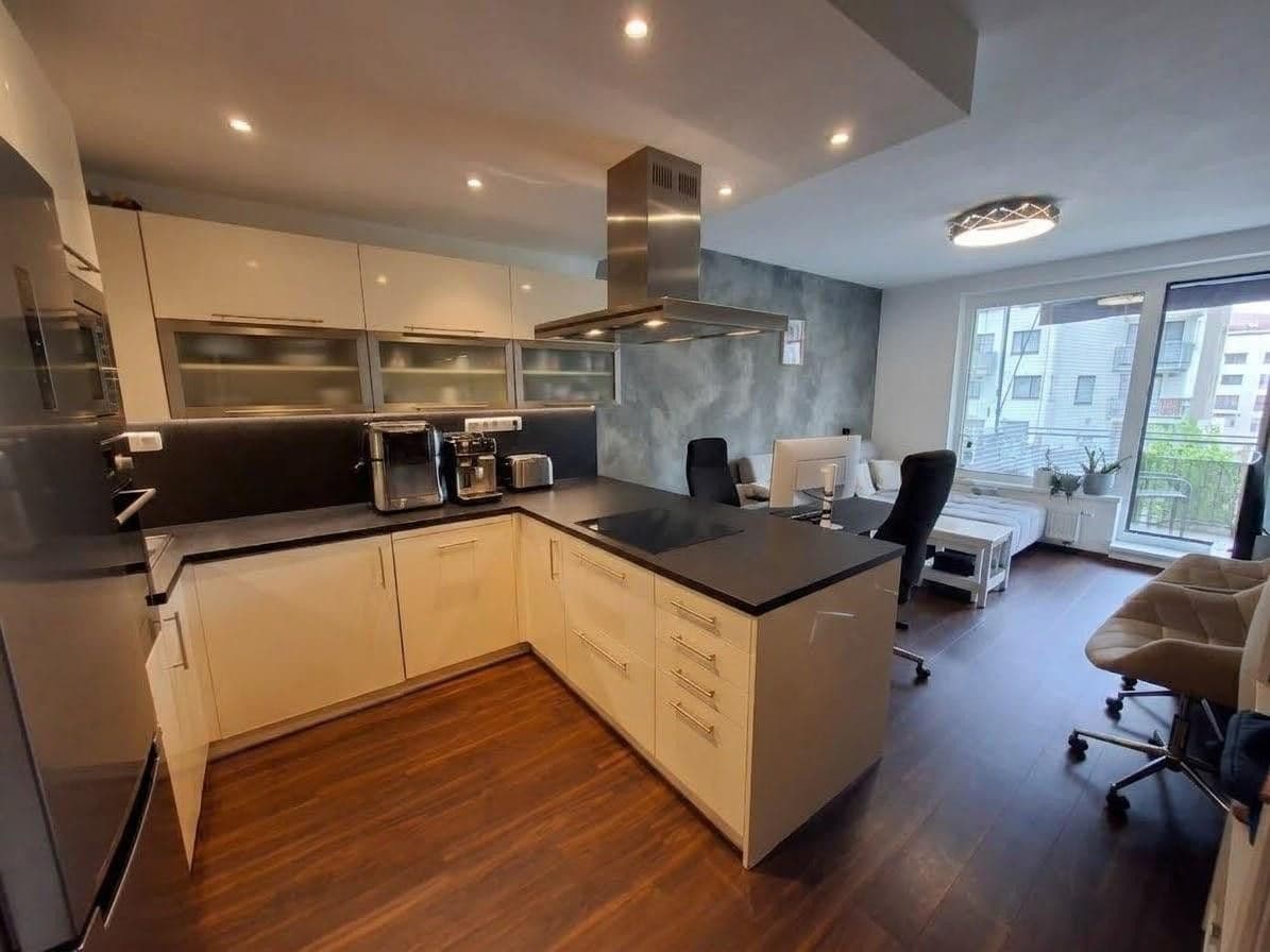 1 bedroom with open-plan kitchen flat to rent, 55 m², Pod Harfou, Prague, Prague 1 bedroom with open-plan kitchen flat to rent, 55 m², Pod Harfou, Prague, Prague