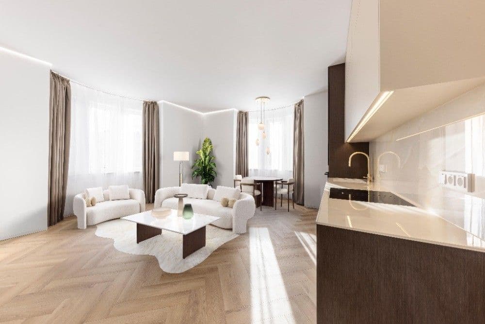 1 bedroom with open-plan kitchen flat for sale, 60 m², Jeseniova, Prague, Prague 1 bedroom with open-plan kitchen flat for sale, 60 m², Jeseniova, Prague, Prague