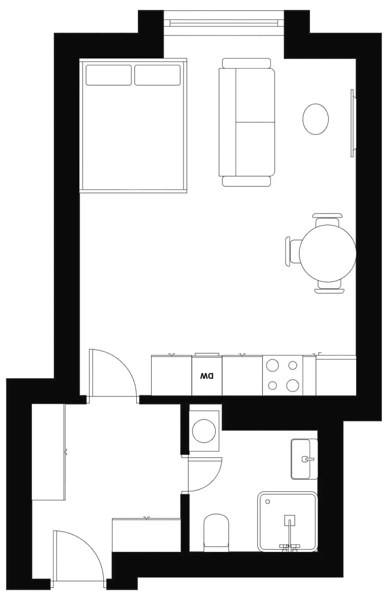 Studio flat for sale, 30 m², Brtnická, Prague, Prague Studio flat for sale, 30 m², Brtnická, Prague, Prague
