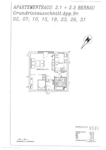 Studio flat to rent, 50 m², Am Mahlbusen 12, Bernau, Brandenburg Studio flat to rent, 50 m², Am Mahlbusen 12, Bernau, Brandenburg
