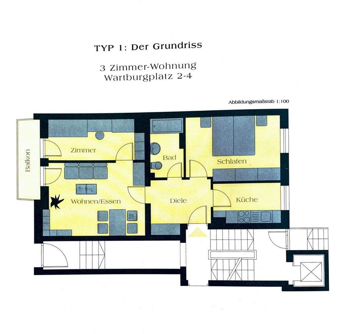 3 bedroom flat to rent, 60 m², München, Bavaria 3 bedroom flat to rent, 60 m², München, Bavaria