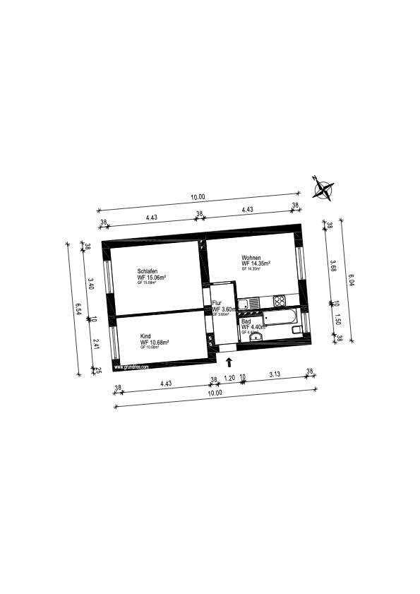 2 bedroom flat for sale, 48 m², Köln, North Rhine-Westphalia 2 bedroom flat for sale, 48 m², Köln, North Rhine-Westphalia