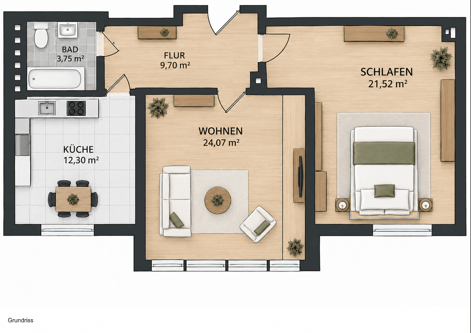 2 bedroom flat for sale, 72 m², Roonstraße, Hanover, Lower Saxony 2 bedroom flat for sale, 72 m², Roonstraße, Hanover, Lower Saxony